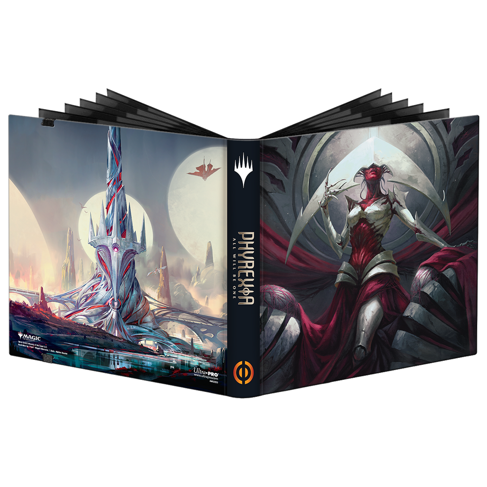 Ultra PRO: 12-Pocket PRO-Binder - Phyrexia All Will Be One (Elesh Norn & Planeswalker Symbol Tower)