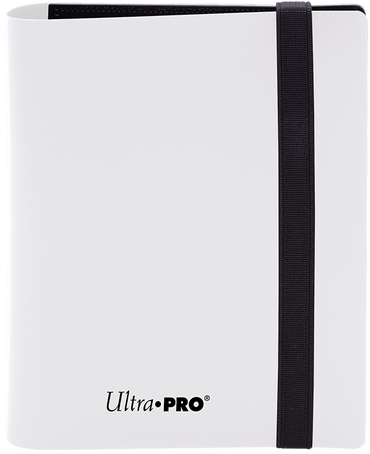 Ultra PRO: 2-Pocket PRO-Binder - Eclipse (Arctic White)