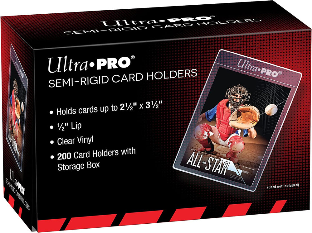 Ultra Pro Tall Semi-Rigid Card Holders (200ct)
