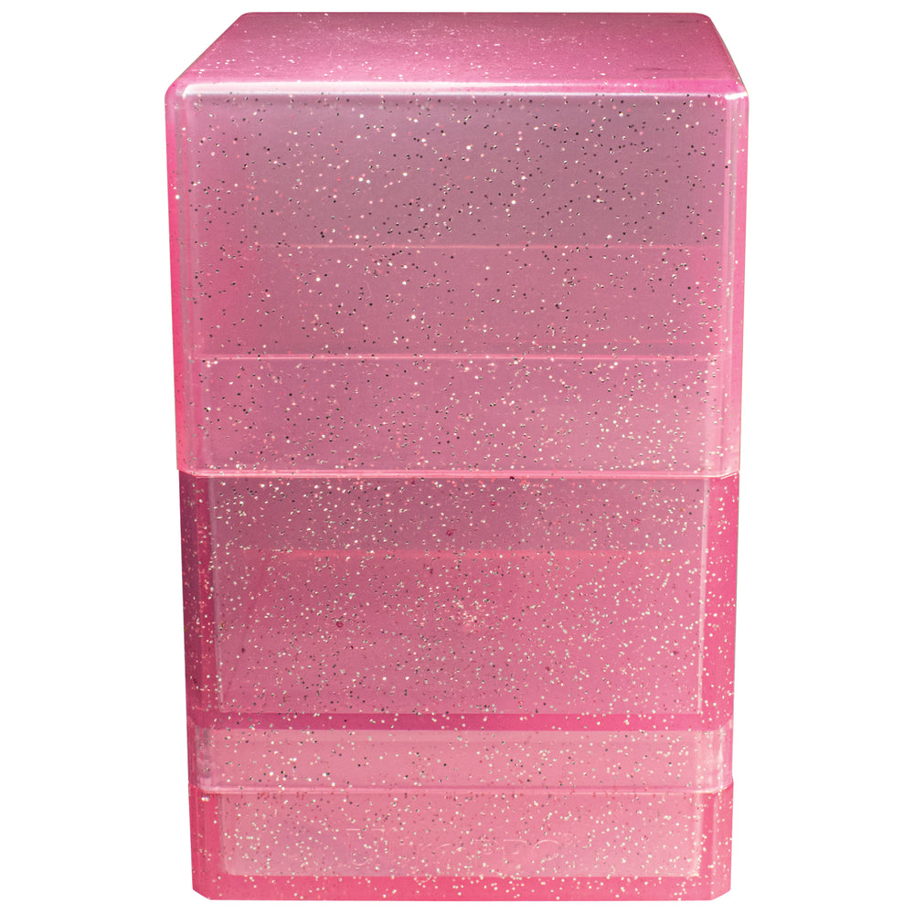 Ultra PRO: Satin Tower - Glitter Pink