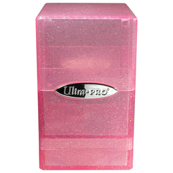Ultra PRO: Satin Tower - Glitter Pink