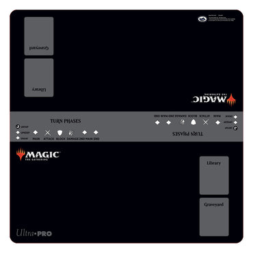 Ultra PRO: Playmat - 2-Player Battlefield (Magic Layout / 24" x 24")