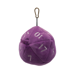 Ultra PRO: Dice Bag - Plush D20 (Purple)