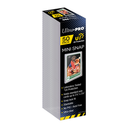 Ultra PRO: UV Mini Snap Card Holder (50ct-Pack)
