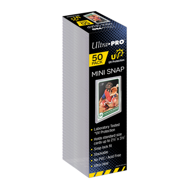 Ultra PRO: UV Mini Snap Card Holder (50ct-Pack)