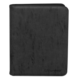 Ultra PRO: 9-Pocket Premium Zippered PRO-Binder - Suede Collection (Jet)
