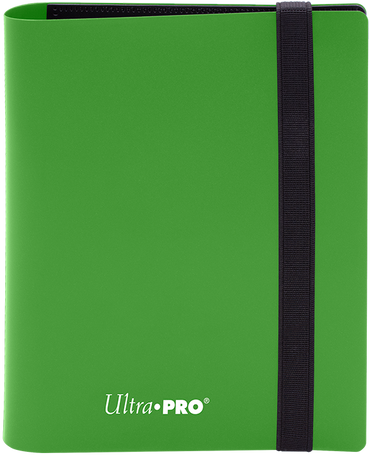 Ultra PRO: 2-Pocket PRO-Binder - Eclipse (Lime Green)