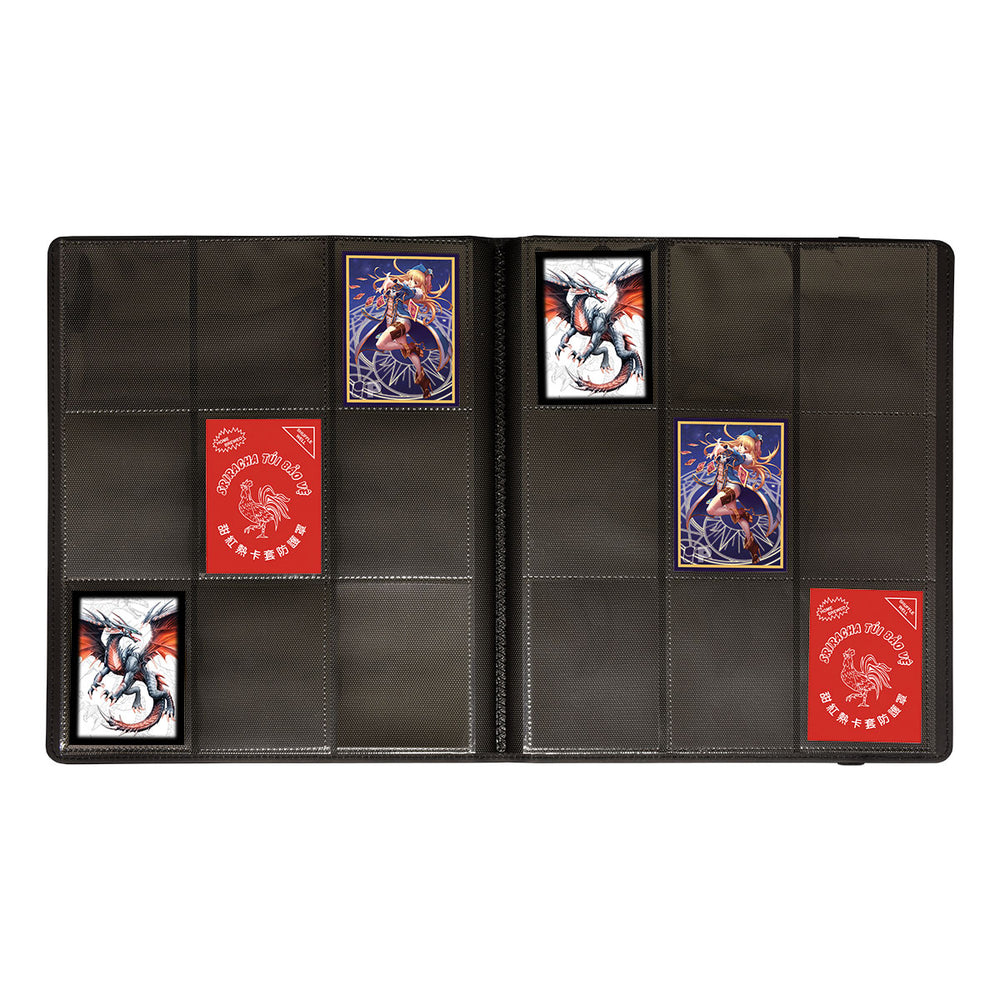 Ultra PRO: 9-Pocket PRO-Binder - Cowhide (Black)