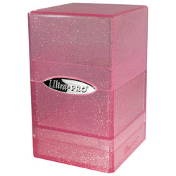 Ultra PRO: Satin Tower - Glitter Pink