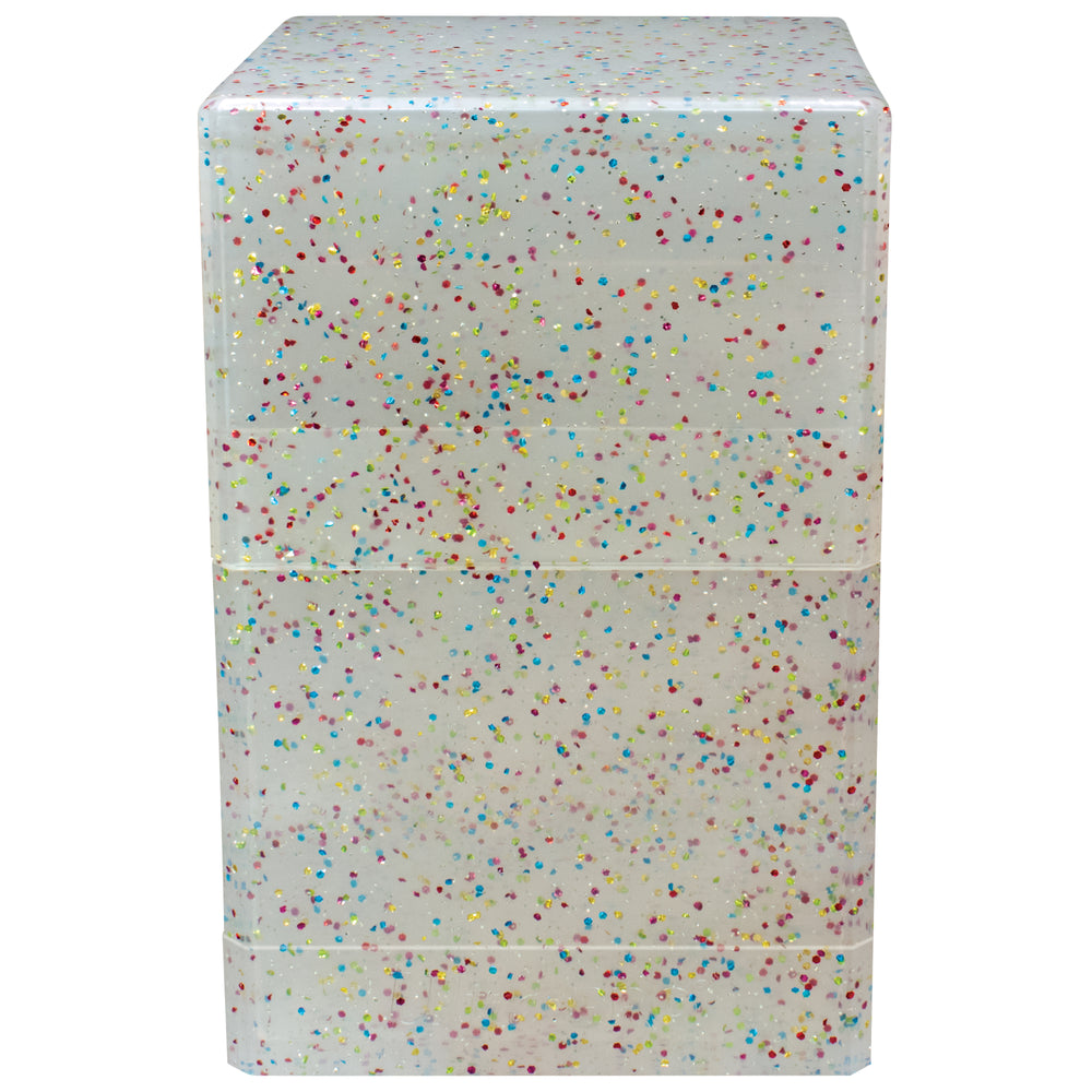 Ultra PRO: Satin Tower - Glitter Clear