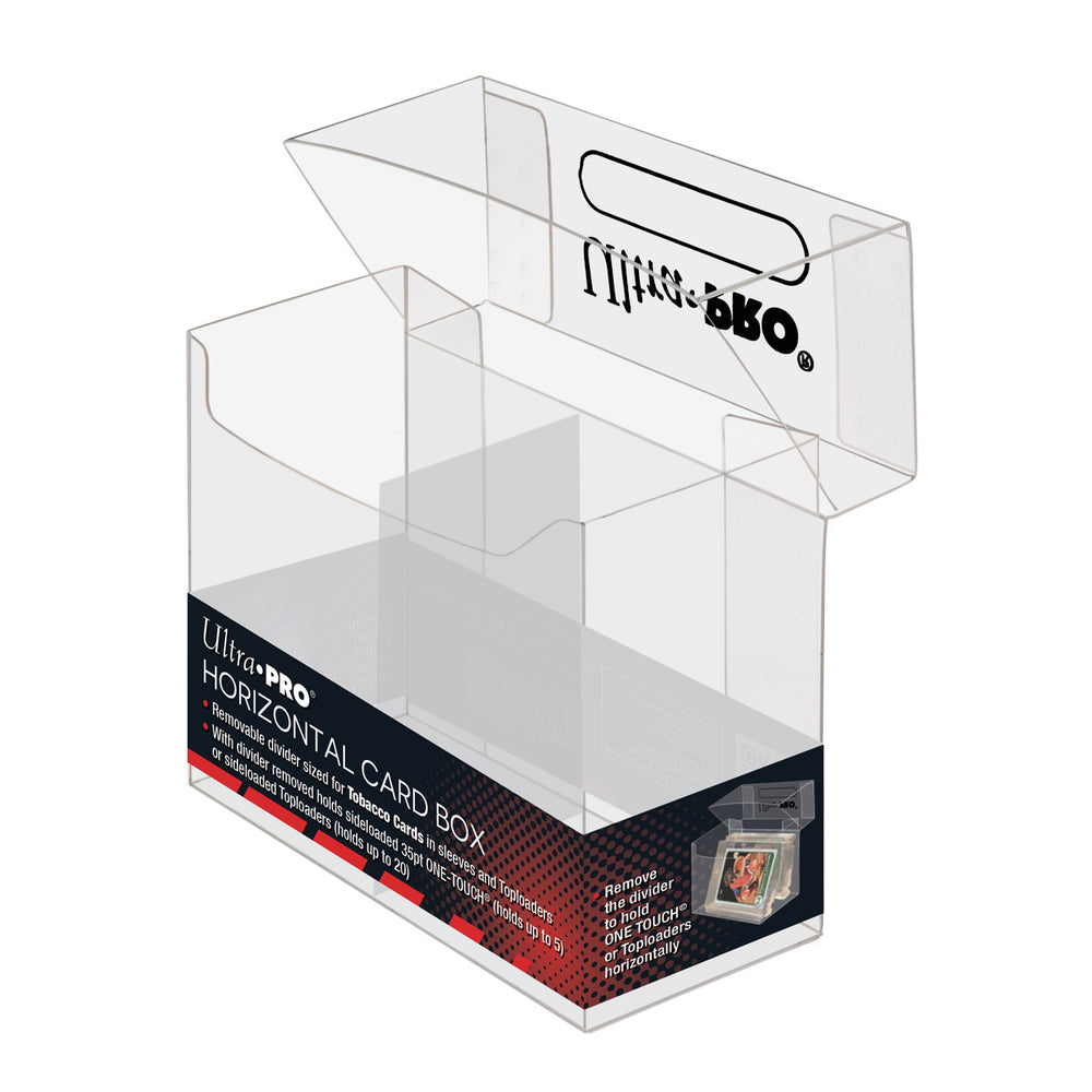 Ultra PRO: Horizontal Card Box (Tobacco Card Box)