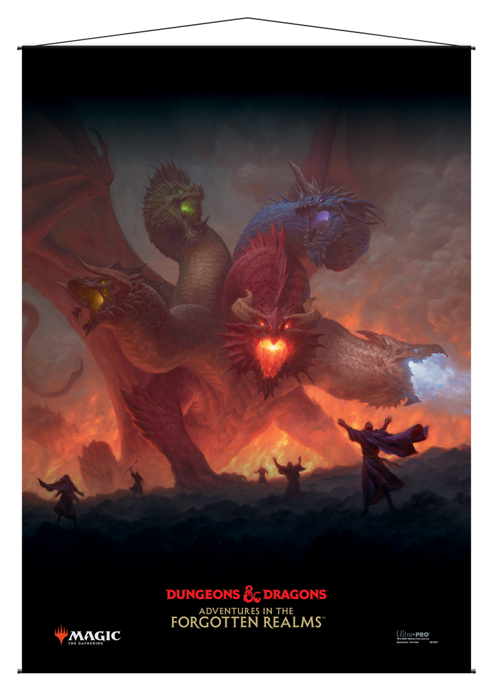 Ultra PRO: Wall Scroll - Adventures in the Forgotten Realms (Tiamat)