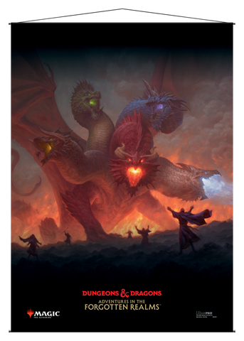 Ultra PRO: Wall Scroll - Adventures in the Forgotten Realms (Tiamat)