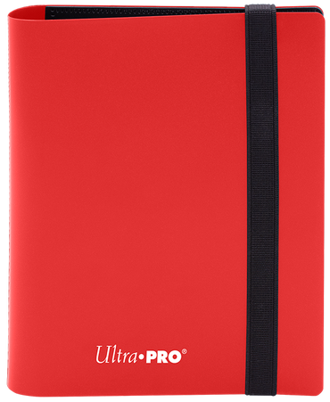 Ultra PRO: 2-Pocket PRO-Binder - Eclipse (Apple Red)