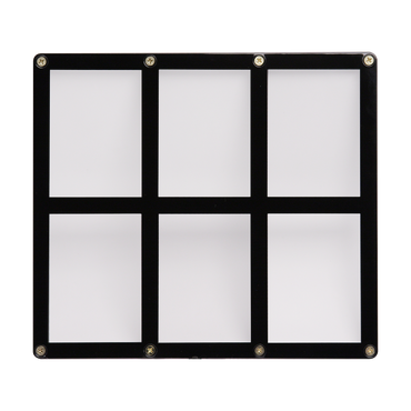 Ultra PRO: Screwdown Holder - Black Frame (6-Card)