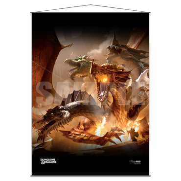 Ultra PRO: Wall Scroll - Dungeons & Dragons Cover Series (The Rise of Tiamat)