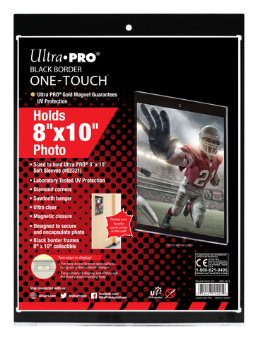 Ultra PRO: UV One-Touch Magnetic Holder - 8" x 10" (Photo - Black Border)