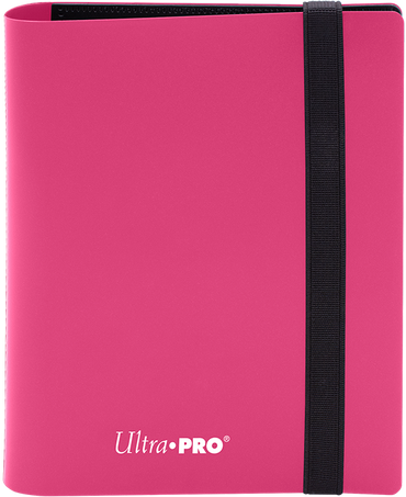 Ultra PRO: 2-Pocket PRO-Binder - Eclipse (Hot Pink)