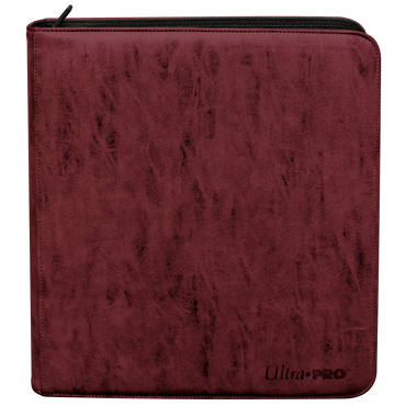 Ultra PRO: Deck Builder's Playset PRO-Binder - Suede Collection (Ruby)