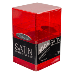 Ultra PRO: Satin Tower - Glitter Red